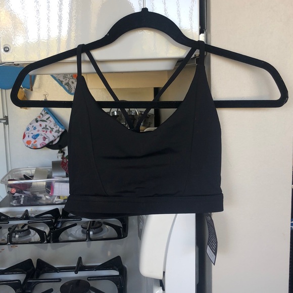 Onzie Other - Black sports bra NWT onzie cross strap back
